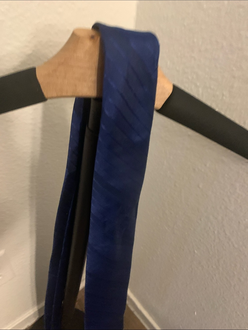 Van Heusen Deep Blue Textured Men's Tie